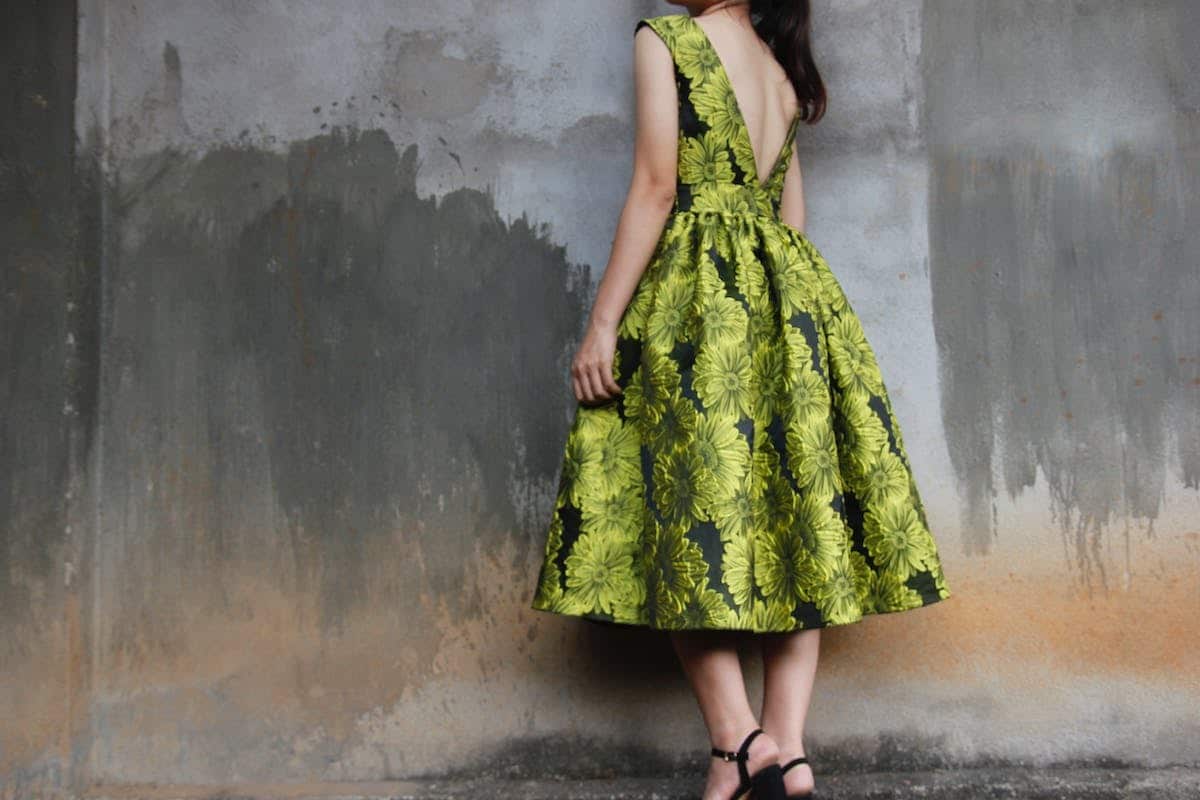 grüne Robe
